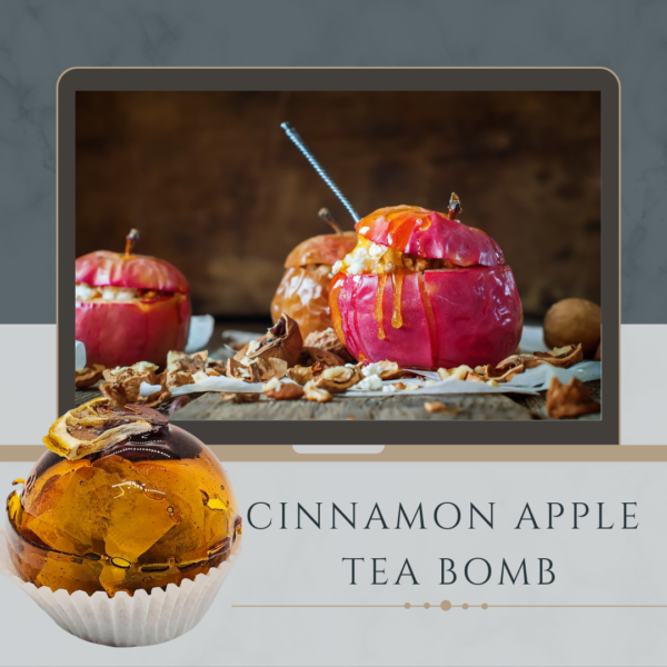 Cinnamon Apple Tea Bomb