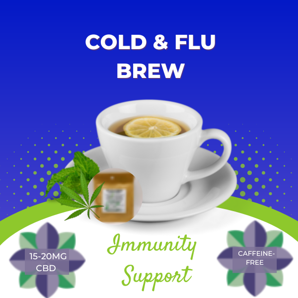 Cold and Flu Brew Hemp Infused Tea
