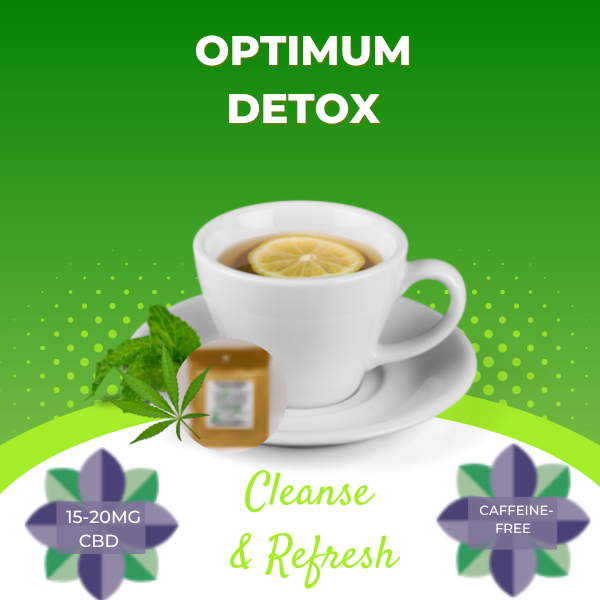 Optimum Detox Hemp Infused Tea